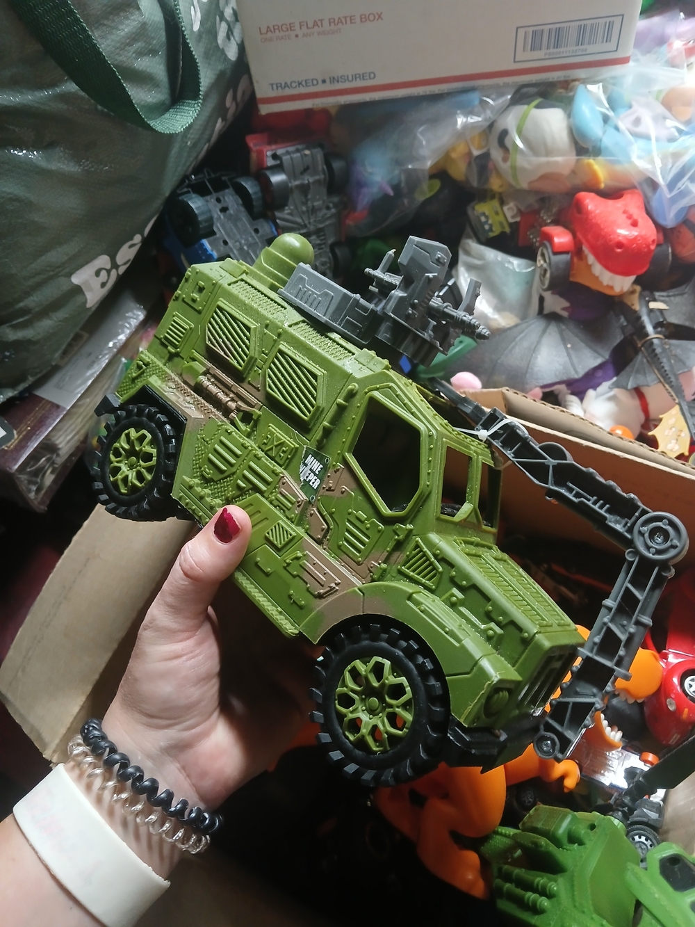 Kid Connection Army Marines Military Mine Sweeper Toy Truck.